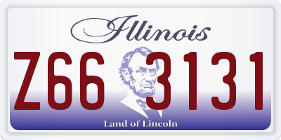 IL license plate Z663131