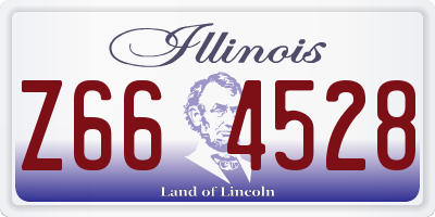 IL license plate Z664528