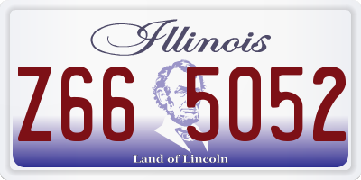 IL license plate Z665052