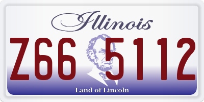 IL license plate Z665112