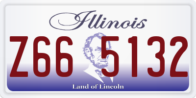 IL license plate Z665132