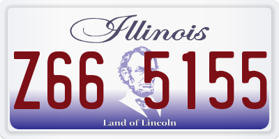 IL license plate Z665155