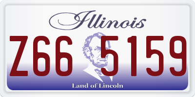IL license plate Z665159