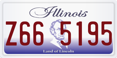 IL license plate Z665195