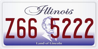 IL license plate Z665222