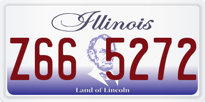 IL license plate Z665272