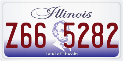 IL license plate Z665282