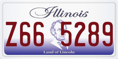 IL license plate Z665289