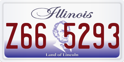 IL license plate Z665293
