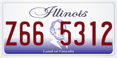 IL license plate Z665312