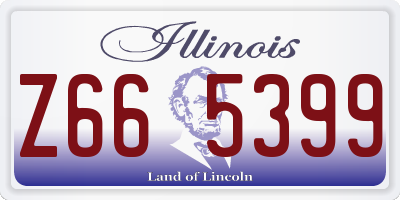 IL license plate Z665399