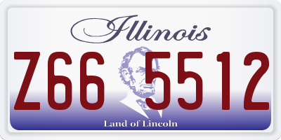 IL license plate Z665512