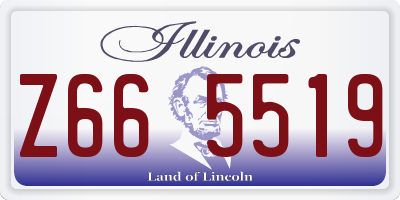 IL license plate Z665519