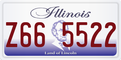 IL license plate Z665522