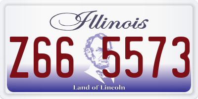 IL license plate Z665573