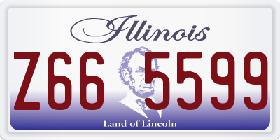 IL license plate Z665599