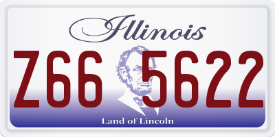 IL license plate Z665622