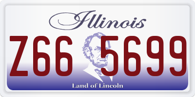 IL license plate Z665699