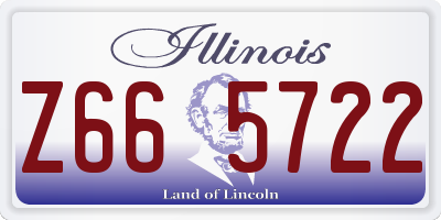 IL license plate Z665722