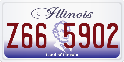 IL license plate Z665902