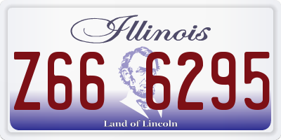 IL license plate Z666295