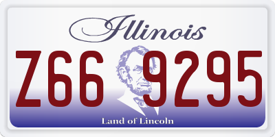 IL license plate Z669295