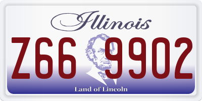 IL license plate Z669902