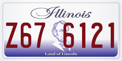 IL license plate Z676121