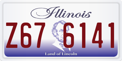 IL license plate Z676141