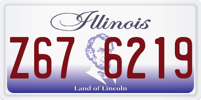 IL license plate Z676219