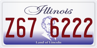 IL license plate Z676222
