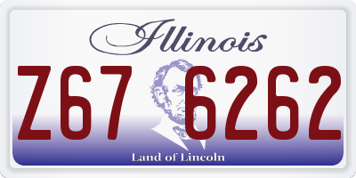 IL license plate Z676262