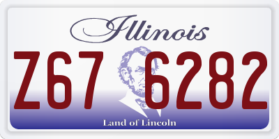 IL license plate Z676282