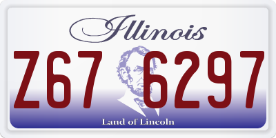 IL license plate Z676297