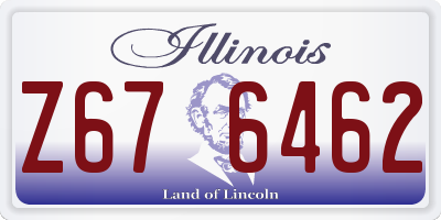 IL license plate Z676462