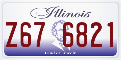 IL license plate Z676821