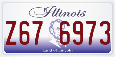 IL license plate Z676973