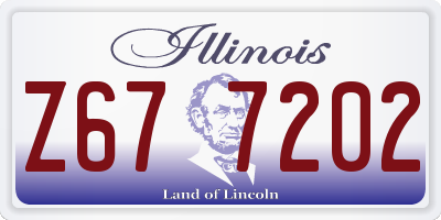 IL license plate Z677202