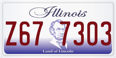 IL license plate Z677303