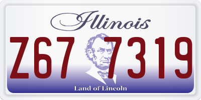 IL license plate Z677319