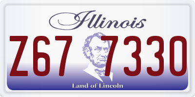 IL license plate Z677330