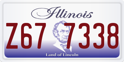 IL license plate Z677338
