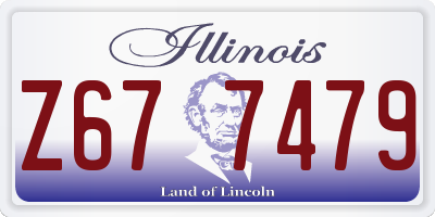 IL license plate Z677479