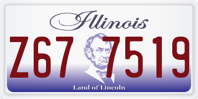 IL license plate Z677519