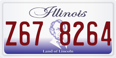 IL license plate Z678264