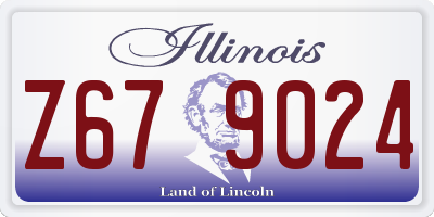 IL license plate Z679024