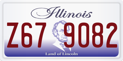 IL license plate Z679082