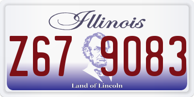 IL license plate Z679083