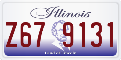 IL license plate Z679131