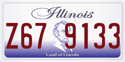 IL license plate Z679133